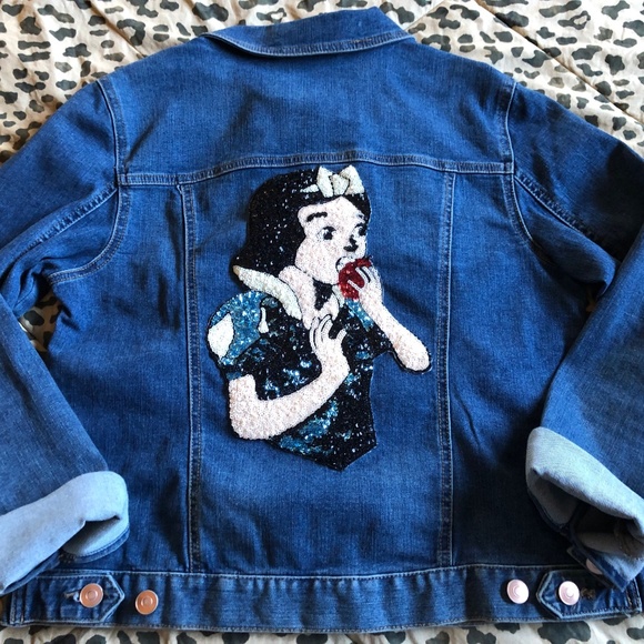 snow white jean jacket